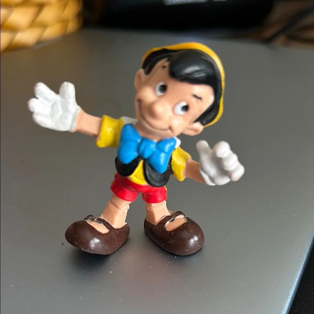 ✨ Vintage Disney Pinocchio PVC Figure Figurine Bullyland Germany Cake Topper ✨